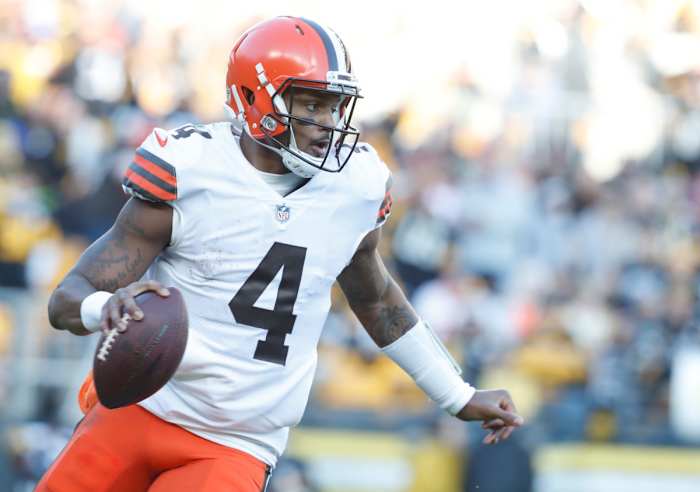 Cleveland Browns quarterback Deshaun Watson